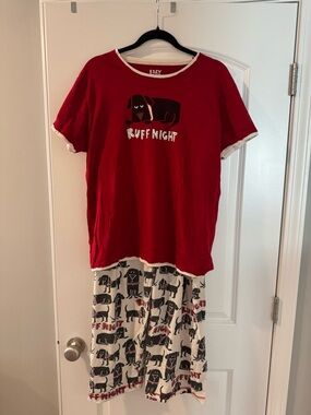 Lazy One Ruff Night Pajama Set